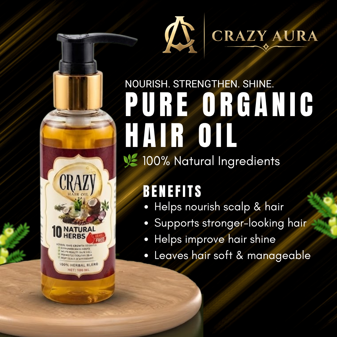Crazy Hair Oil | Premium Natural Hair Care Oil